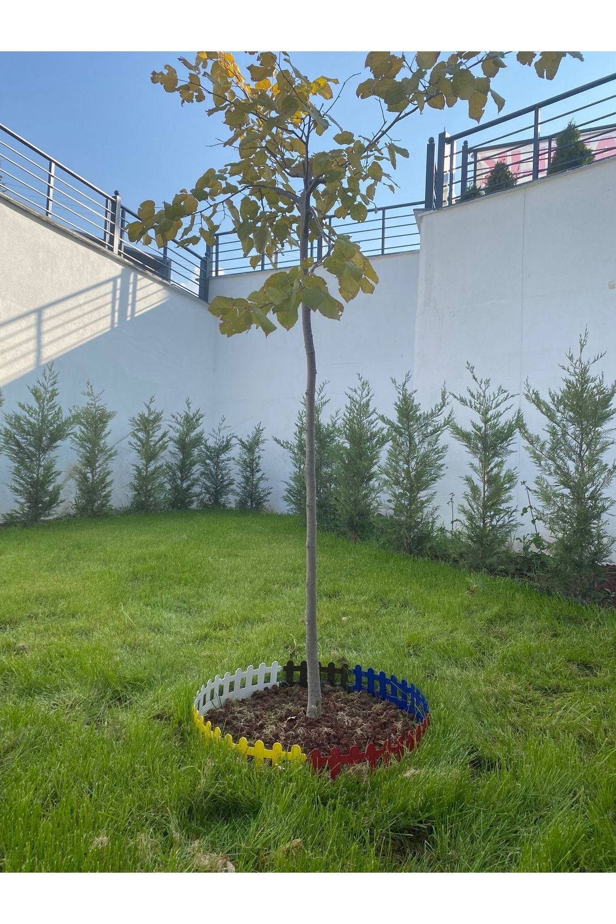 Dekoratif Çim Ayırıcı 2,5 m (MAVİ)